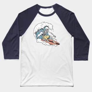 SURF SKELETON Baseball T-Shirt